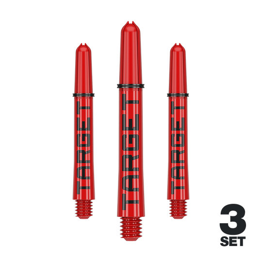 Target Pro Grip TAG Shafts - 3 Sets - Red