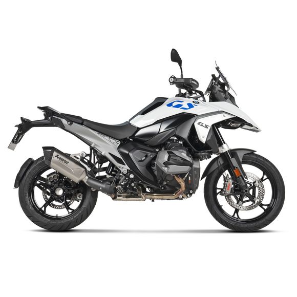 Akrapovic Titanium Silencer with Carbon Tip - GrayRef: SA0042 / 18114622
