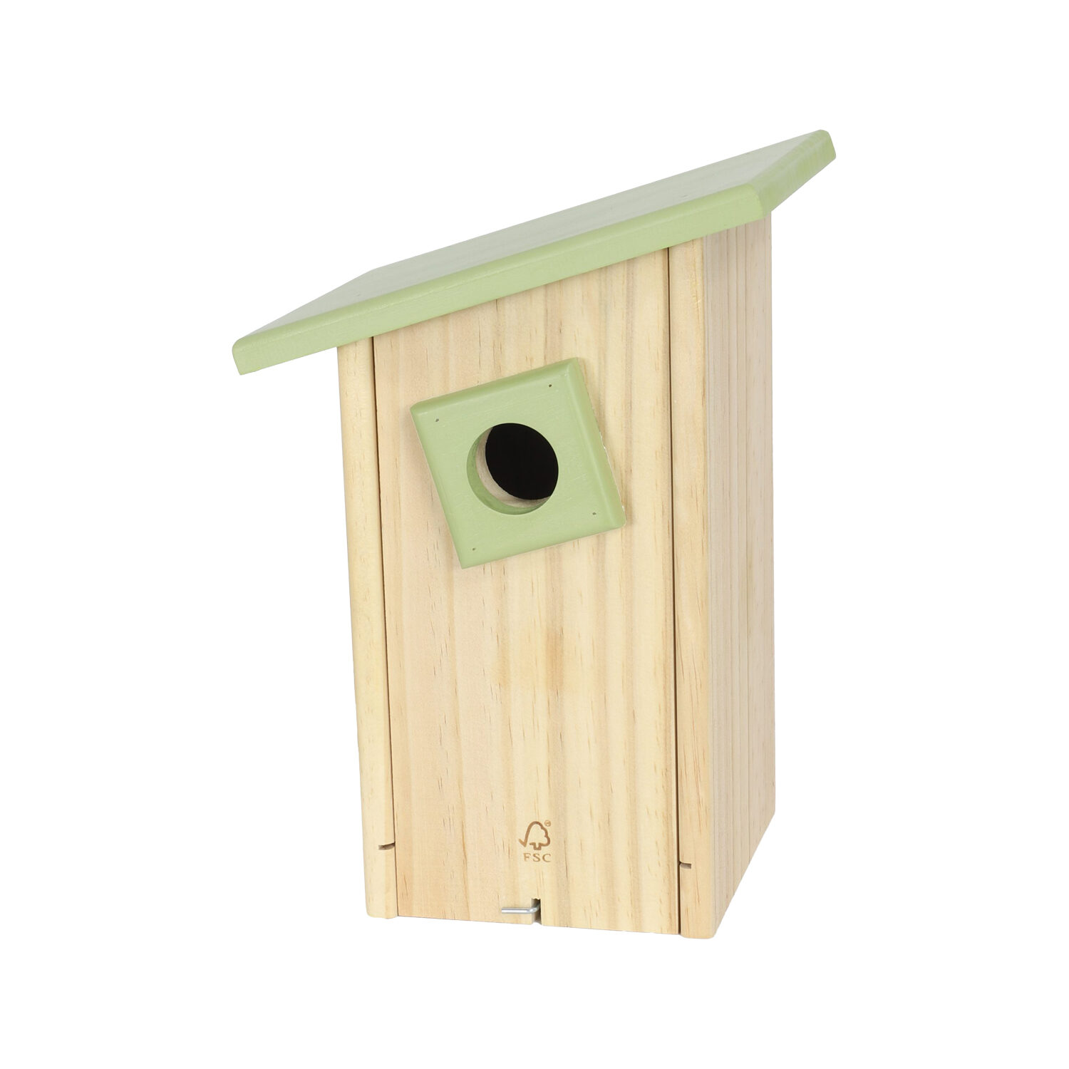 Boon Tit Box Wood - Flat Roof