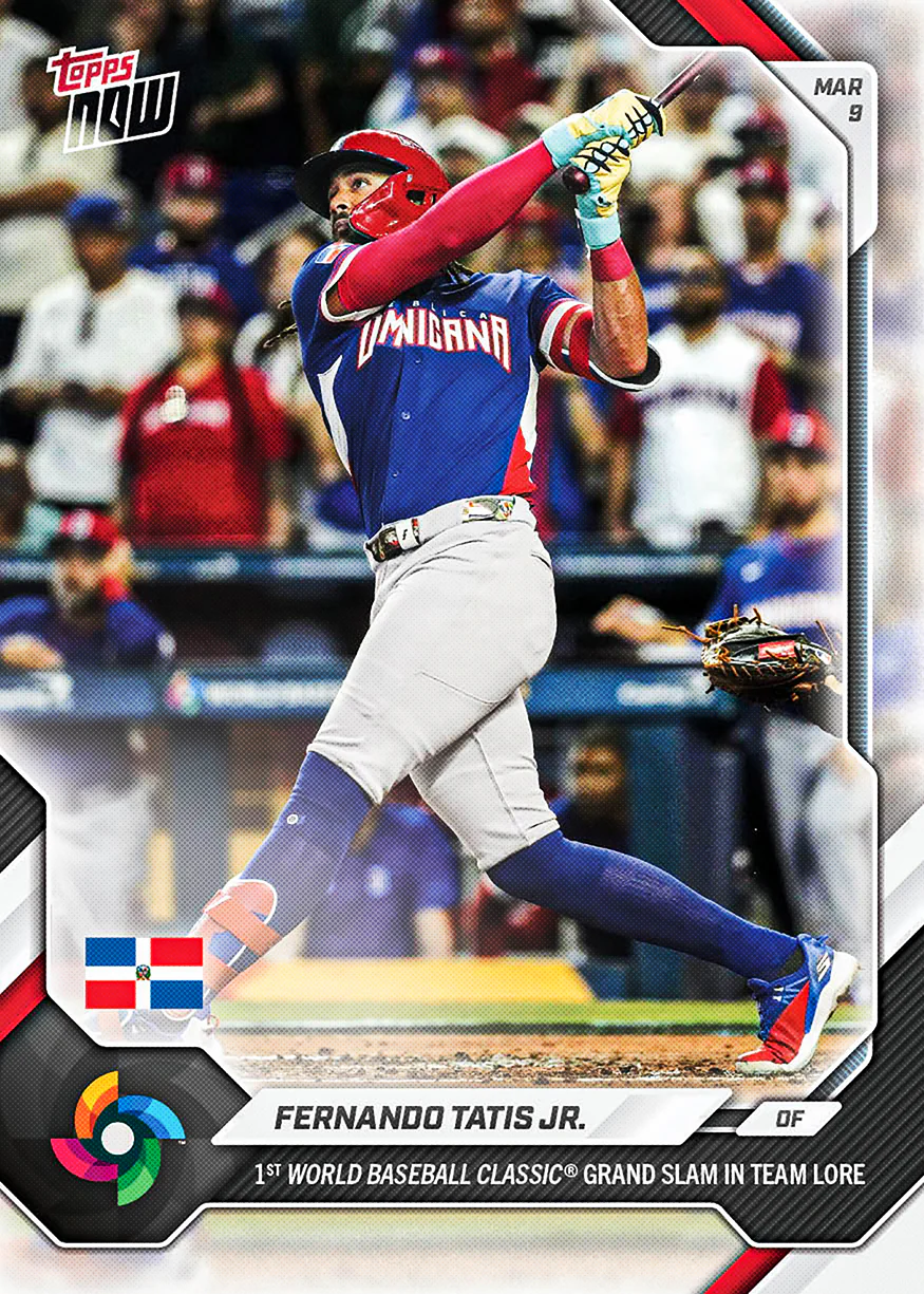 Fernando Tatis Jr. - 2026 World Baseball Classic Topps NOW® - Card 18