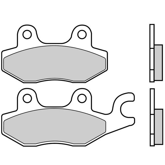 Brembo organic front/rear brake padsRef: 07033XS