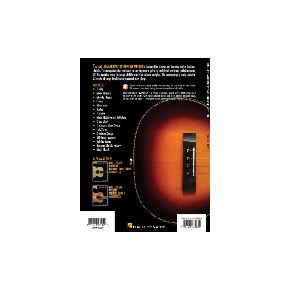 Hal Leonard Baritone Ukulele Method Book 1 – Thomann Ireland