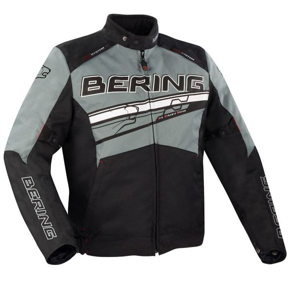 Bering BARIO Motorcycle Jacket - Black / GrayRef: BR1368