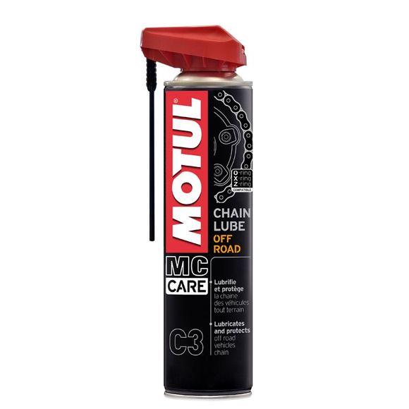 Graisse chaine Motul CHAIN LUB OFF ROAD 400ML UniverselRef : MOT0074 / 111650