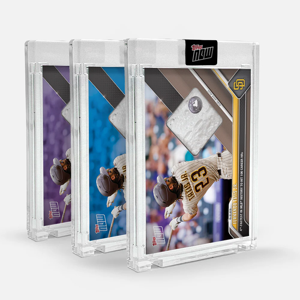 Game-used Base Relic # to 99 or Lower - Fernando Tatis Jr. - 2023 MLB TOPPS NOW® Card 644