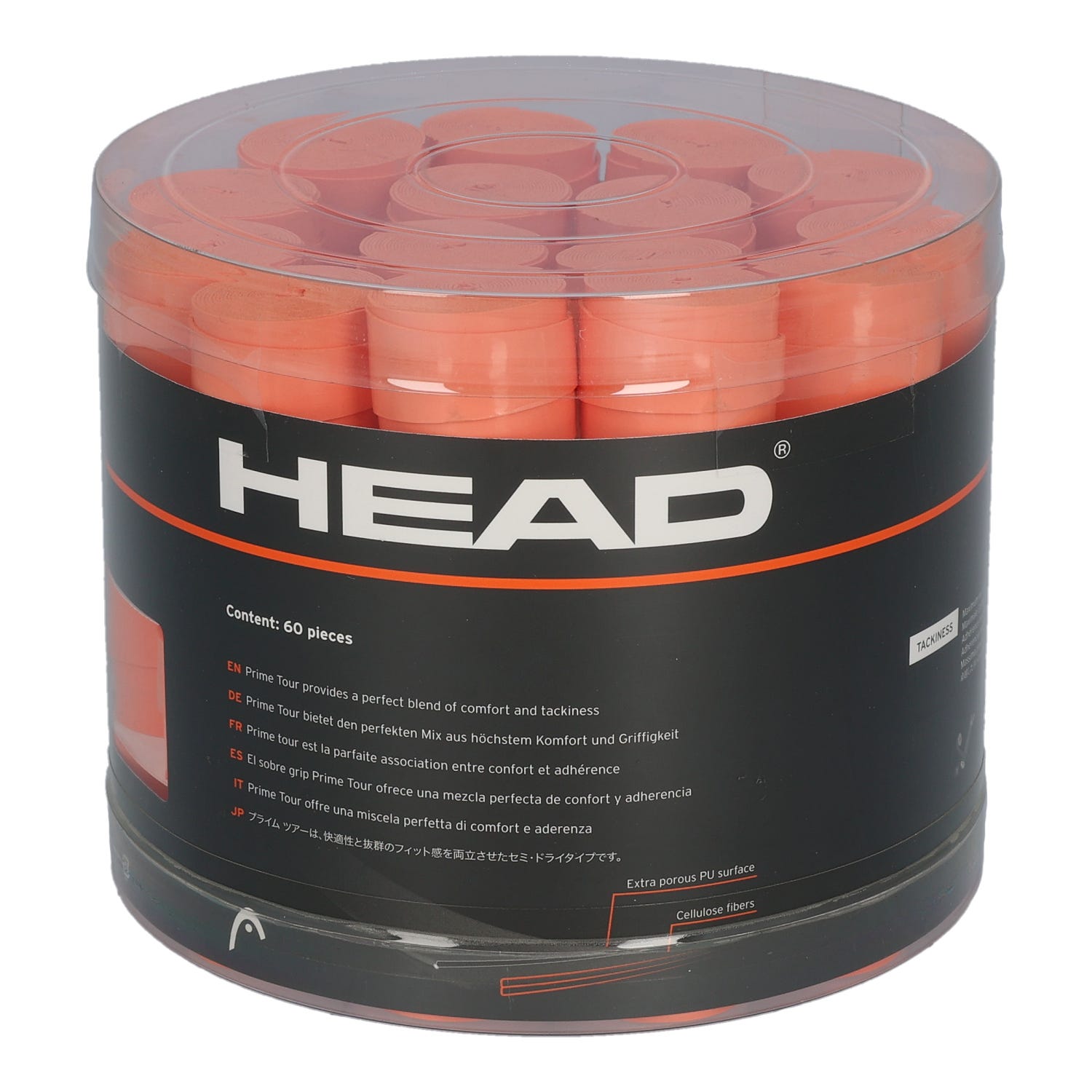 CUBE 60 PCS. OVERGRIPS Head PRIME TOUR 285661 SN