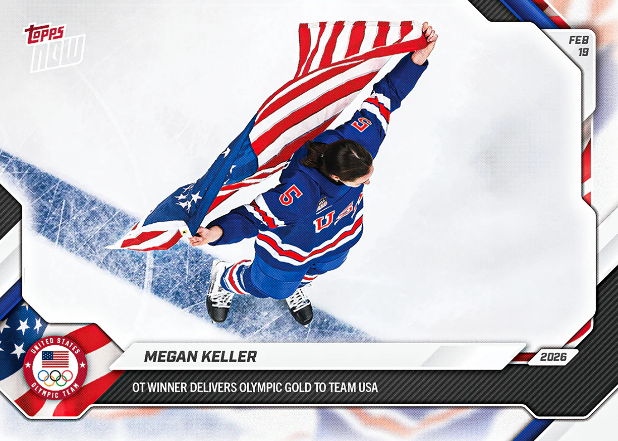 Megan Keller - 2026 Olympics Topps NOW® - Card 15 - PR: 5077
