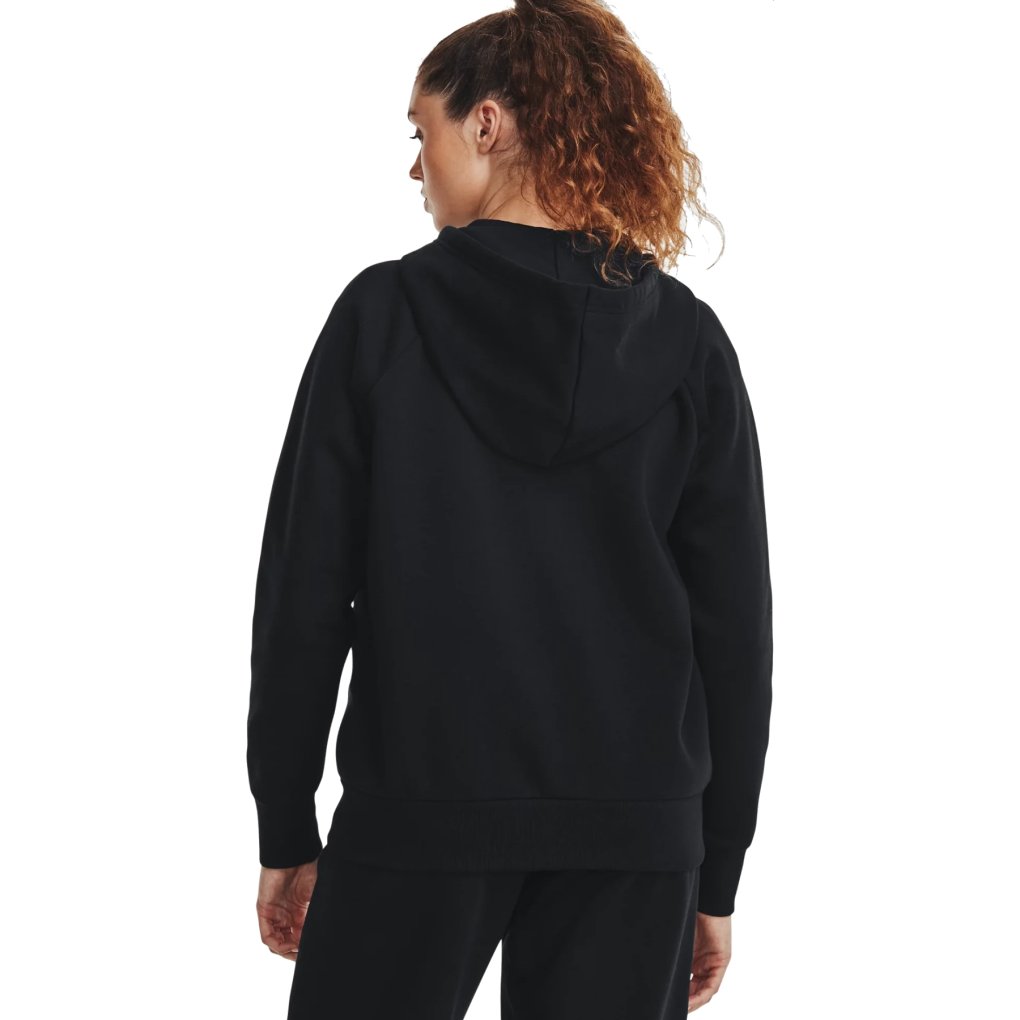 Under Armour UA Rival Fleece Full-Zip Hoodie Women - Black/White