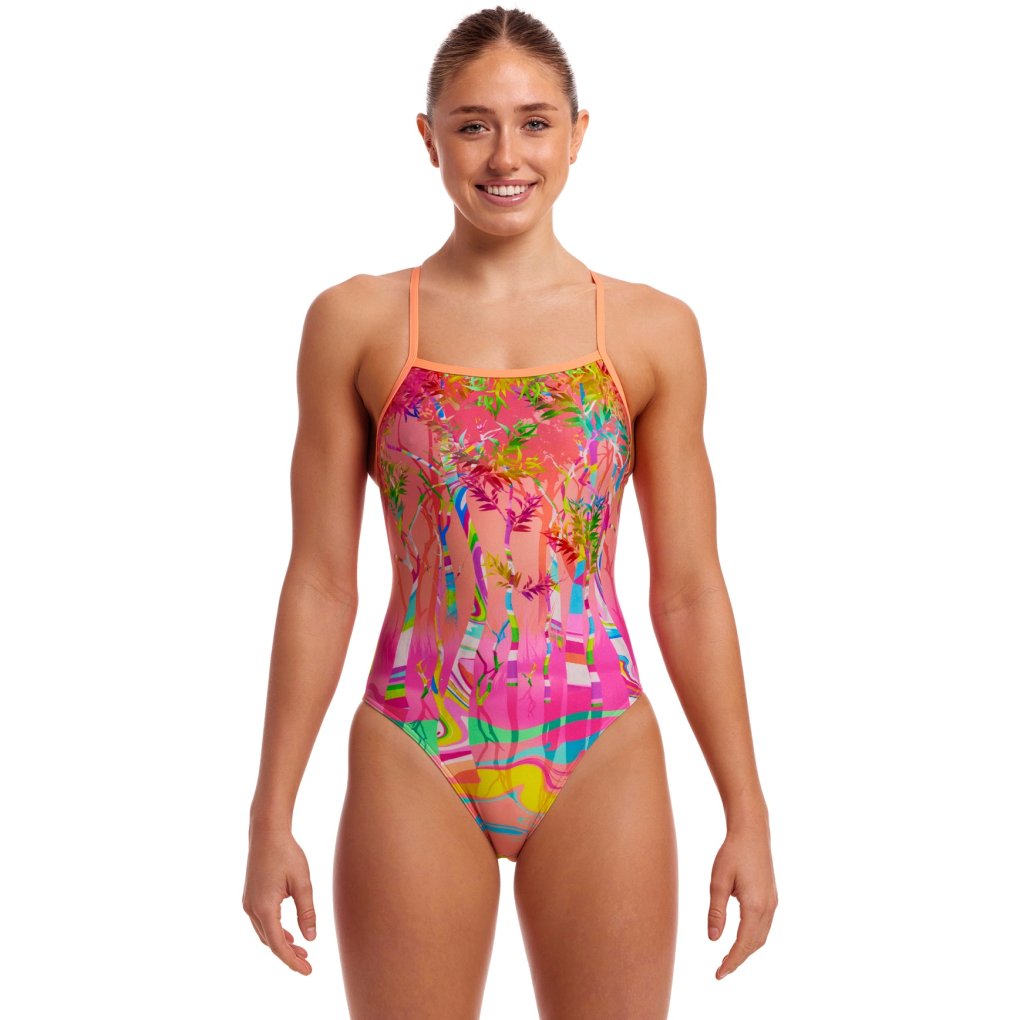 Funkita Tie Me Tight Eco One Piece Swimsuit Women - Lost Lake