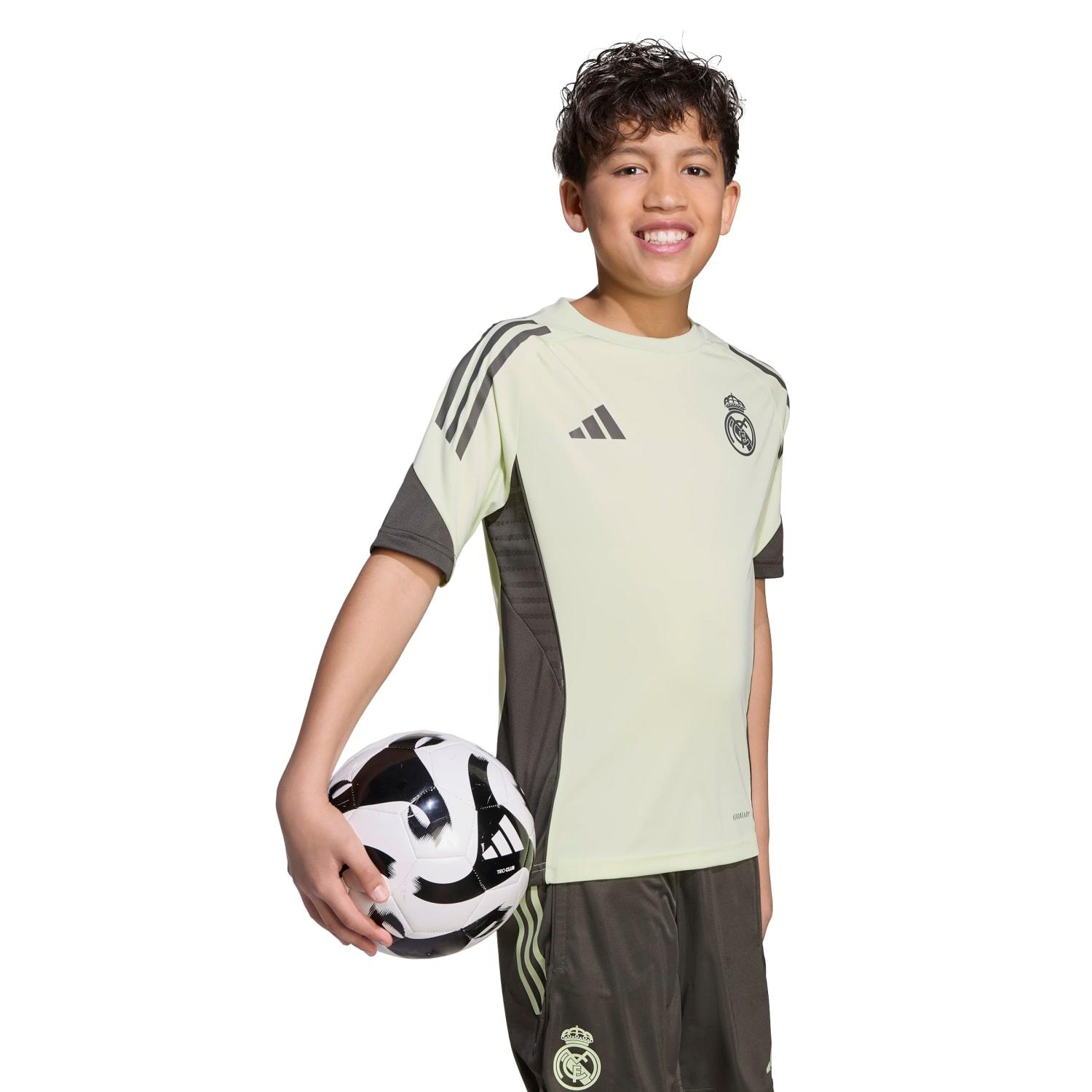 Kids adidas Training Shirt 25/26 Lime Green