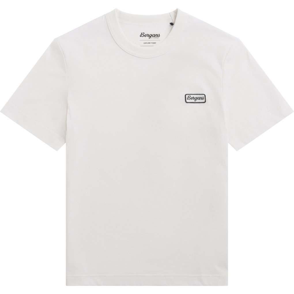 Bergans Logo Cotton Tee Women - arctic white