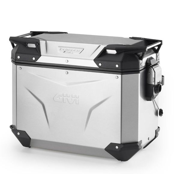 Givi Trekker Outback Evo Smart 44 Liter (Right Rating) Suitcase Without Universal Barrel - GrayRef: Gi2360 / Obkev44Ar