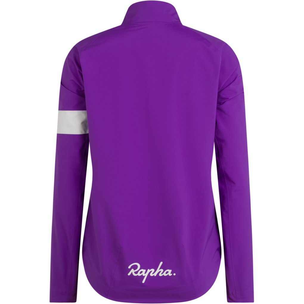 Rapha Core Rain Jacket III Women - ultraviolet/white