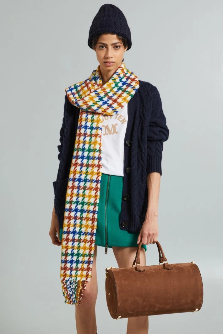 Turn-up beanie hat - NIGHT BLUE