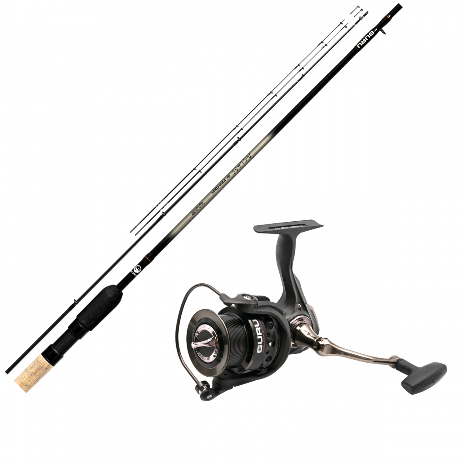 Guru Set A-CLASS Reel 4000\/A-Class Mini Method Feeder 10