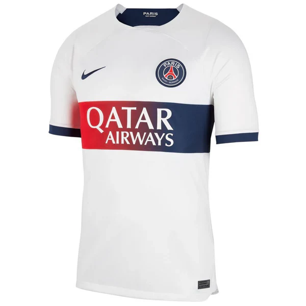Paris Saint-Germain Away Jersey 23/24 (White/Midnight Navy)