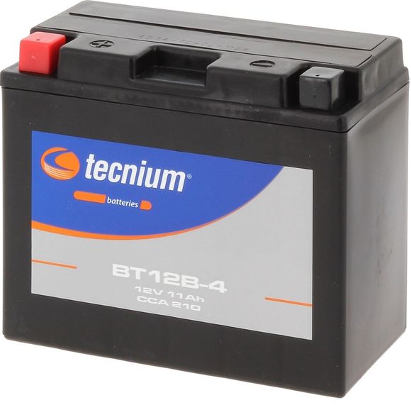 Batterie Tecnium sans entretien activé usine - BT12B-4Ref : TE11733A / 1077839