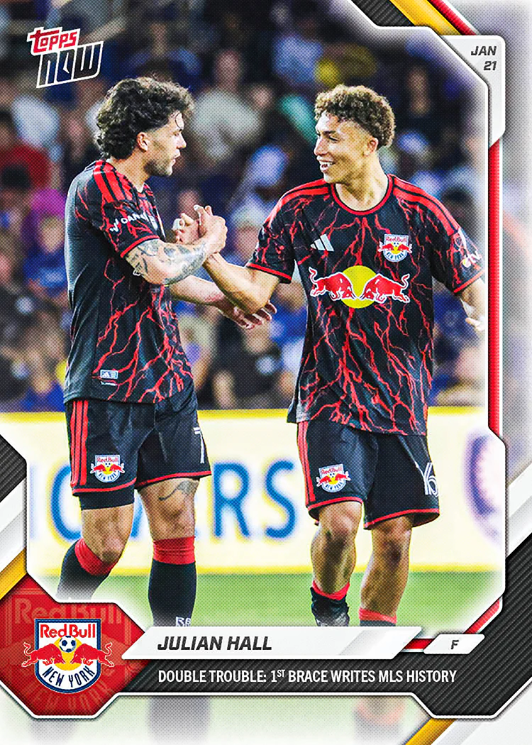 Julian Hall - 2026 MLS Topps NOW® - Card 2 - PR: 401
