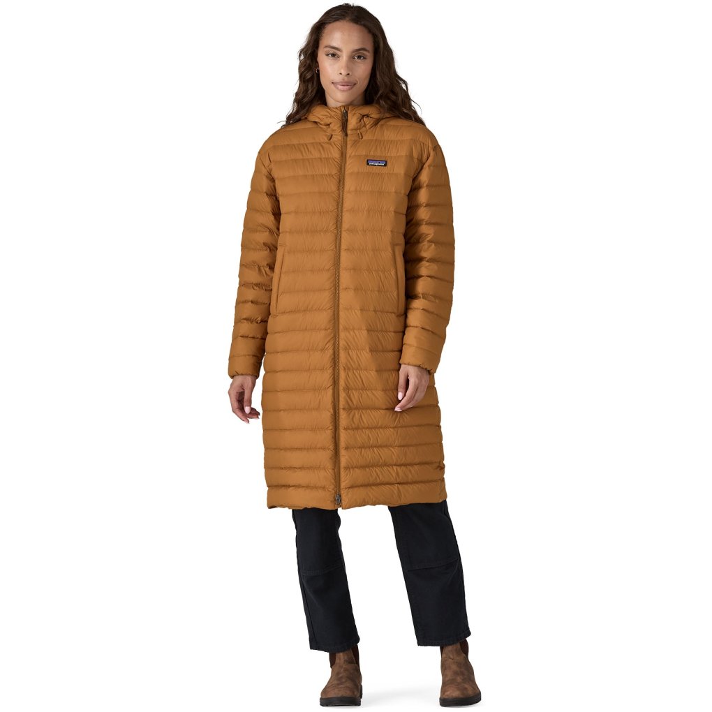 Patagonia Recycled Down Sweater Parka Women - Dried Vanilla