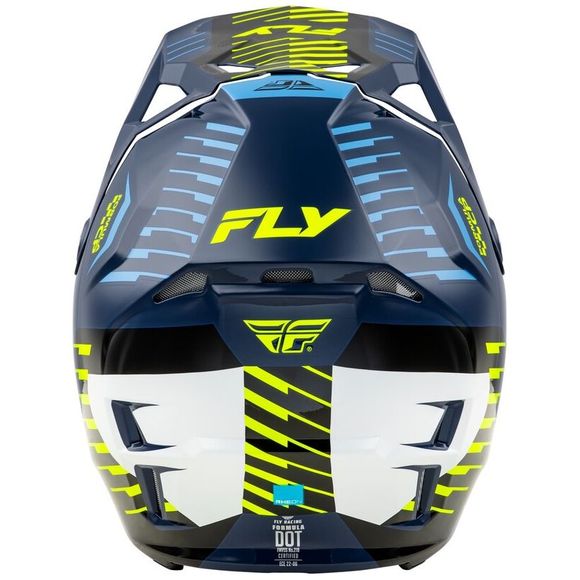 Fly FORMULA CP SLICE 2025 cross helmet - BlueRef: FL1514