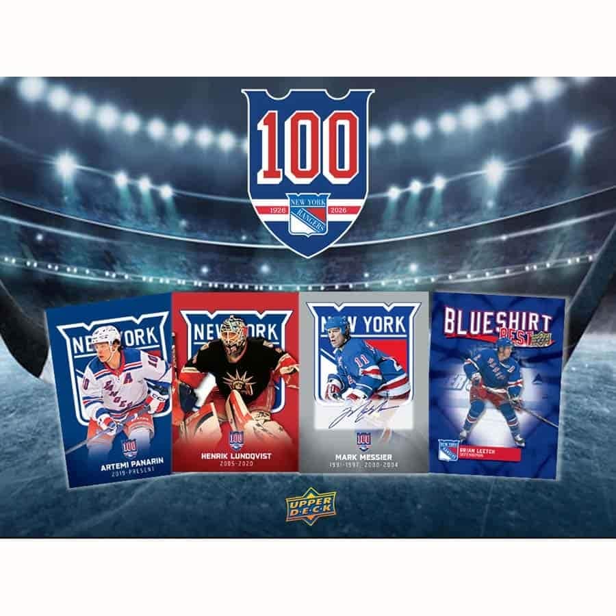 2025/26 Upper Deck New York Rangers 100 Years Centennial Hockey Box Set