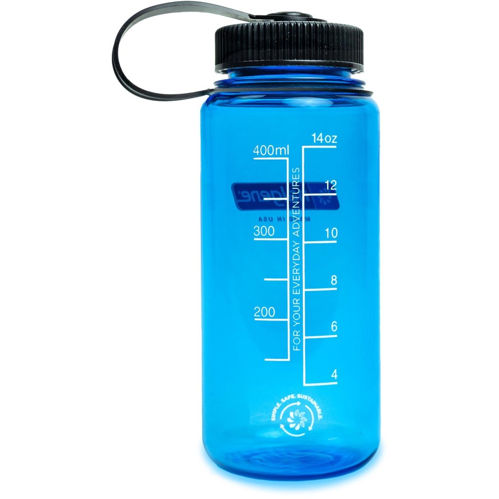Nalgene Wide Mouth Sustain Bottle 0.5L - blue