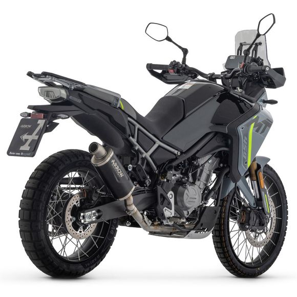 Arrow Indy Race Evo Silencer With Stainless Steel Tip - BlackSEE MOTO 450 450 MT - 2025Ref: AW0680