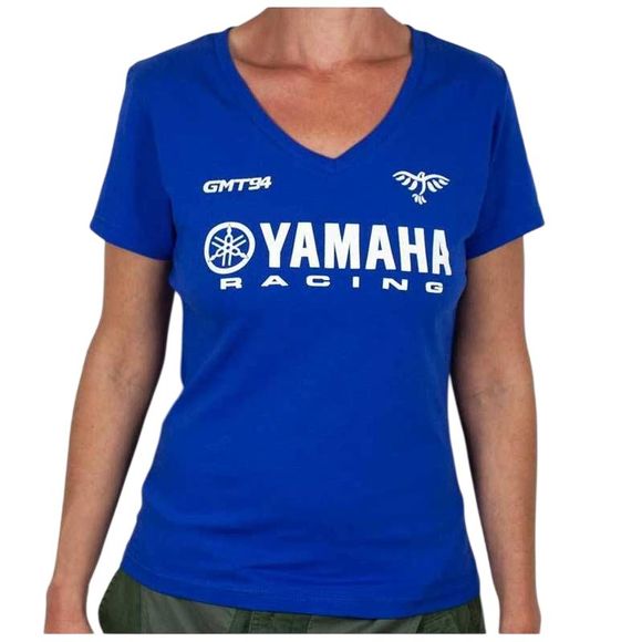 Yamaha GMT94 YAMAHA WOMEN Short Sleeve T-Shirt - BlueRef: YM0012