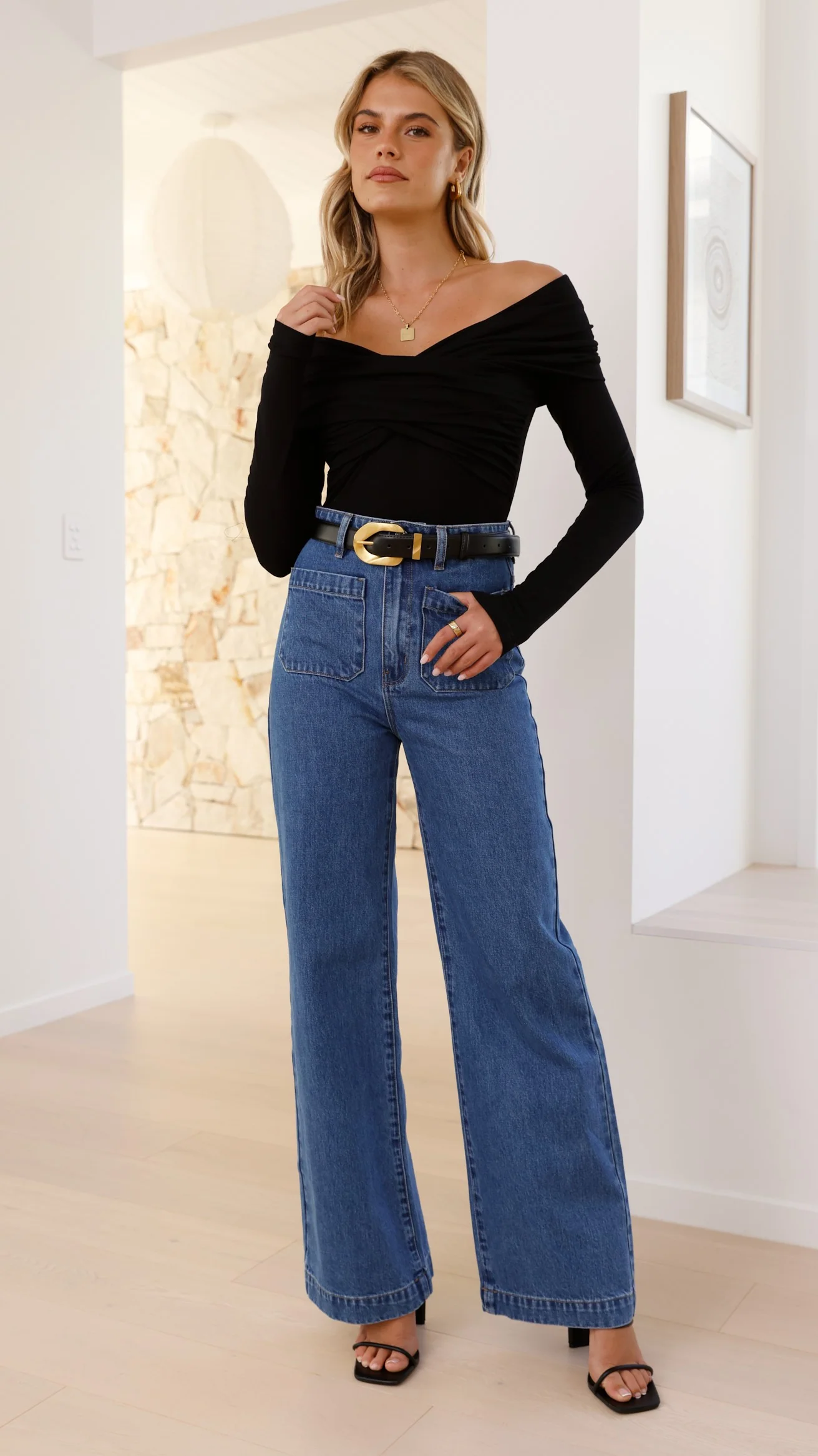 Sandrine Bodysuit - Black