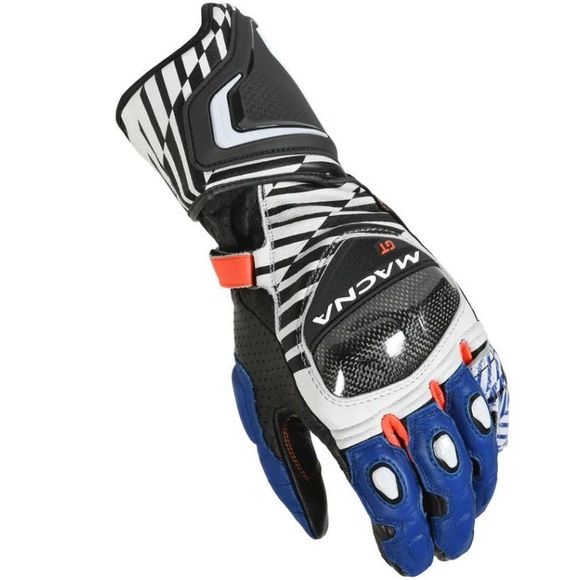 Macna gt gloves - white / blueRef: MAC0419