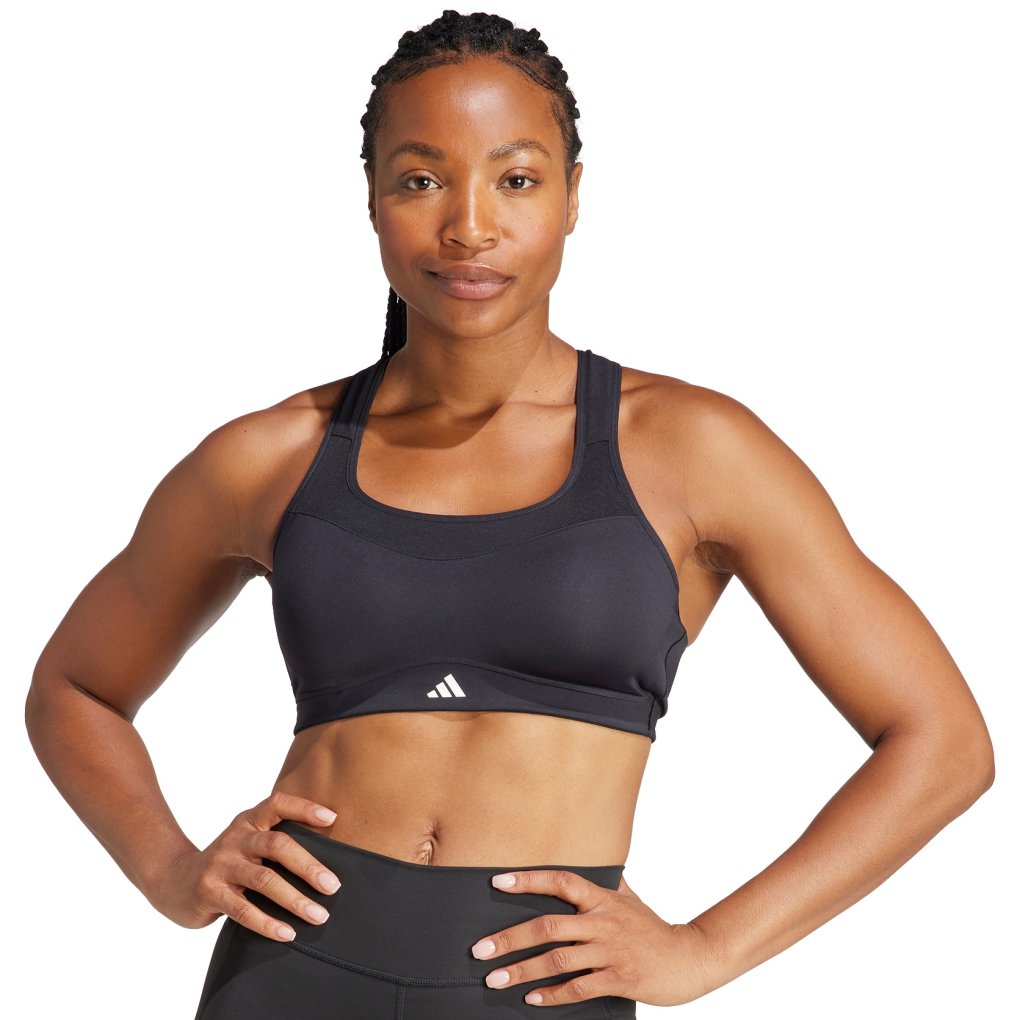 adidas TLRD Impact Training High-Support Sports Bra Women - Cup size A-B - black IQ3384
