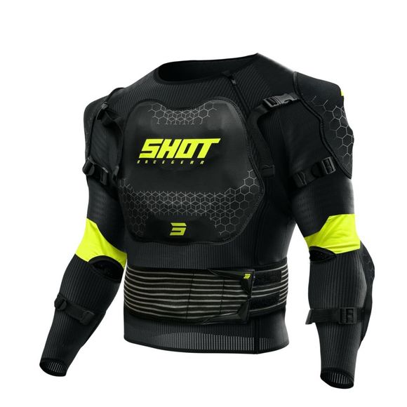 Gilet de protection Shot OPTIMAL 2.0 2025 - Noir / JauneRef : SO2737