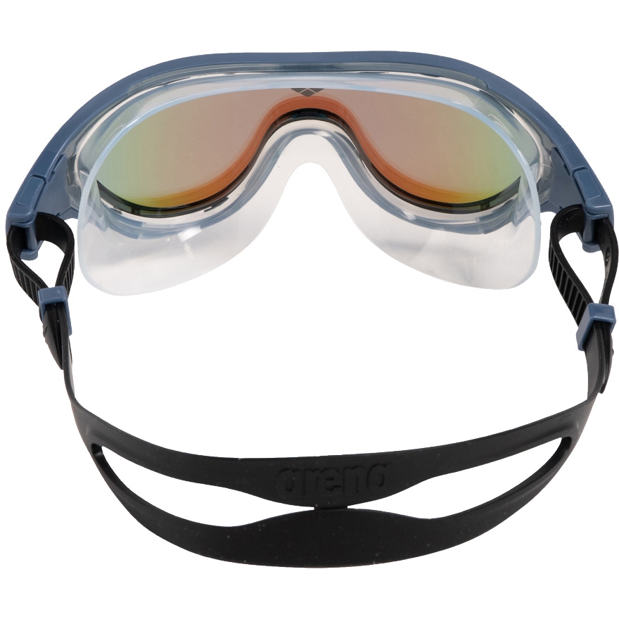 arena The One Mask Mirror Swimming Goggles - Blue/Grey Blue/Black