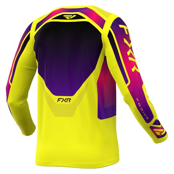 FXR PODIUM RELAY RAZZ 2026 cross jersey - Yellow / PurpleRef: FXR1691