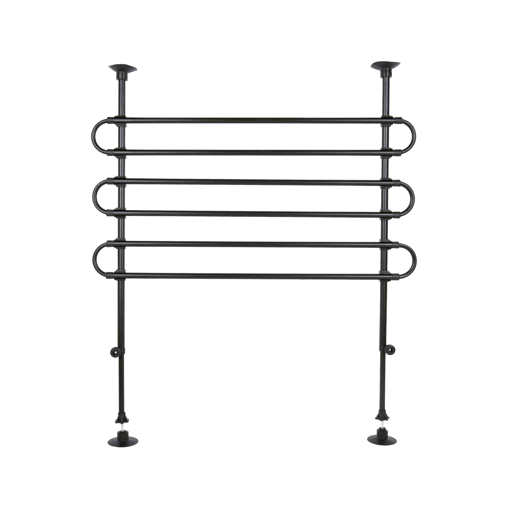 Trixie Car Barrier - Black  - 85 - 140 x 75 - 110 cm