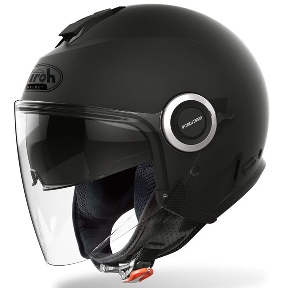 Casque jet Airoh HELIOS - COLOR - MATT - NoirRef : AR1078