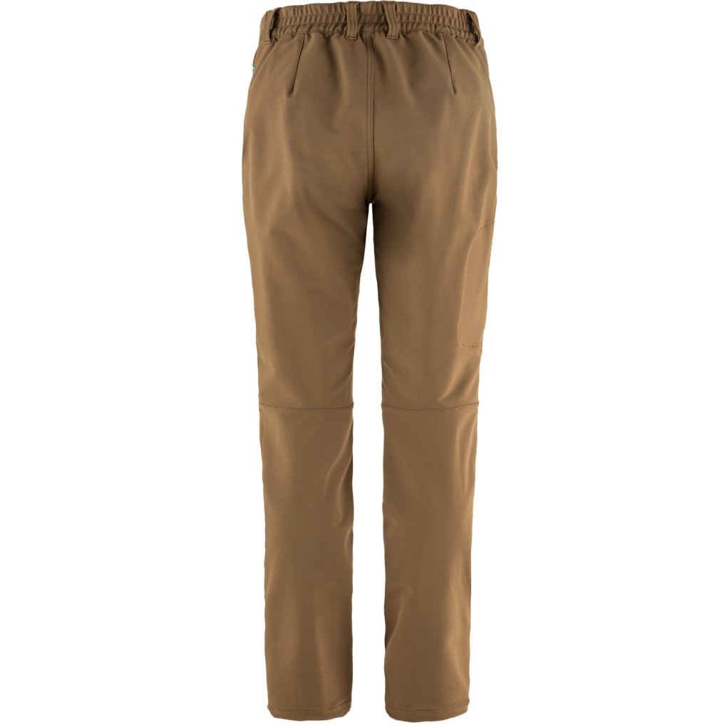 Fjällräven Abisko Winter Stretch Trousers Women - Regular - wood brown