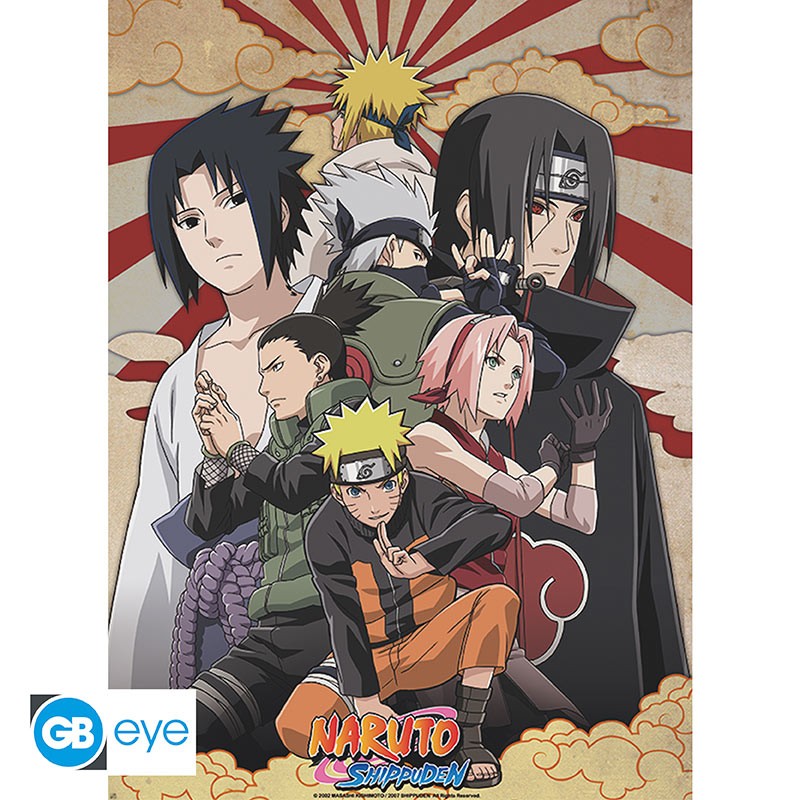 NARUTO SHIPPUDEN Poster Shippuden Group 2 - Abystyle