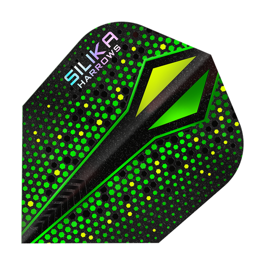 Harrows Silika Colorshift Tough Crystalline Coating Green-X No6 Flights