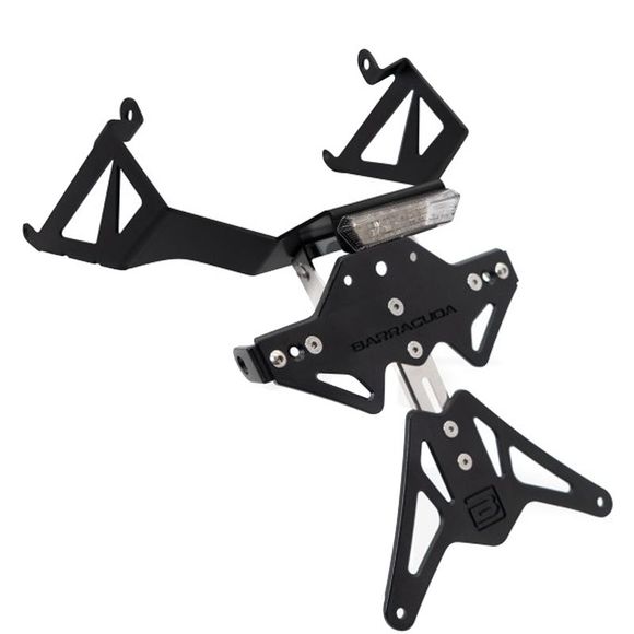 Support de plaque Barracuda Noir - NoirRef : BAR0282 / HP6104/07-RR-BN