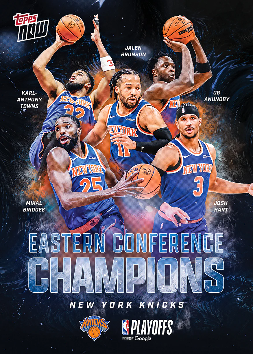 New York Knicks - 2025-26 NBA Topps NOW® - Card ECNY