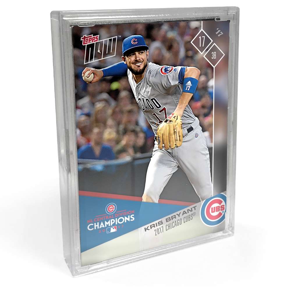 Cubs Postseason TOPPS NOW® 15-Card Team Set - Print Run: 889 SETS