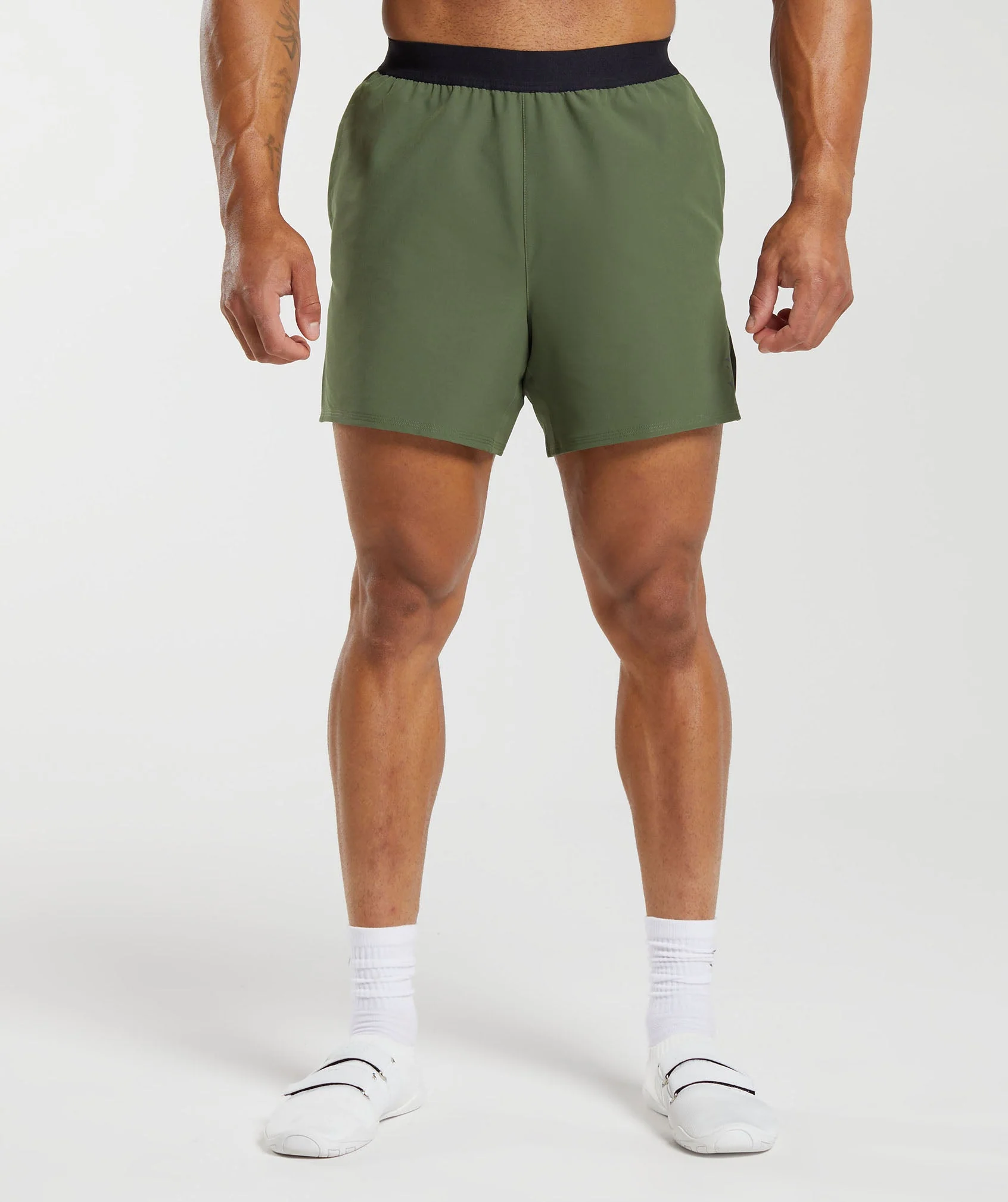 315 Woven Short Core Olive