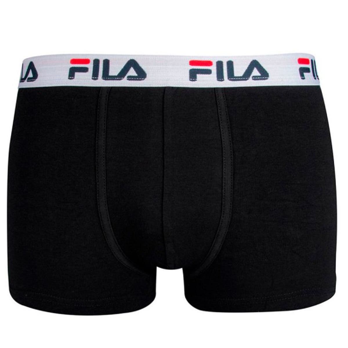 PACK 5 BLACK BOXERS FILA