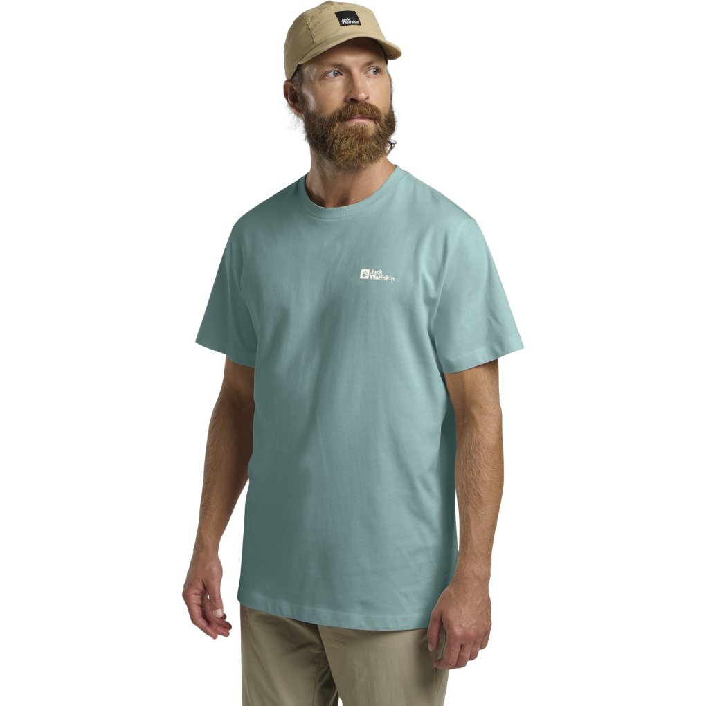 Jack Wolfskin Essential T-Shirt Men - soft jade