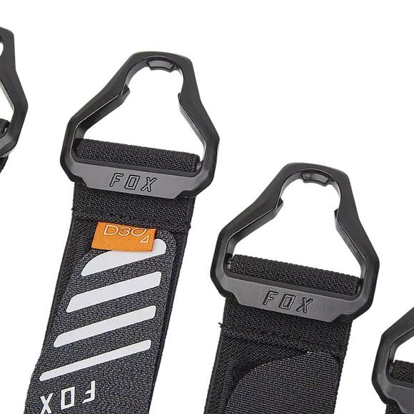 Fox Titan Pro D3O ® ® Knee RPCMNT STRAPS 2025 - black strap - BlackRef: FX5832