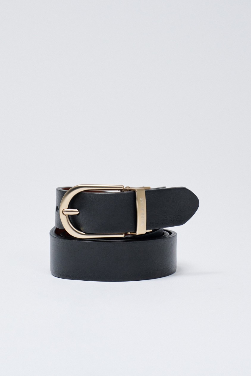 REVERSIBLE LEATHER BELT