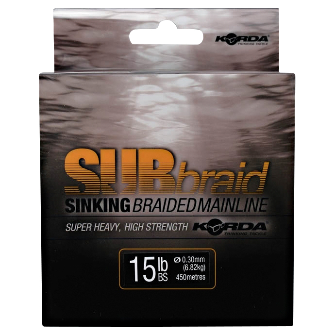 Korda Fishing Line Subbraid (green, 450 m)