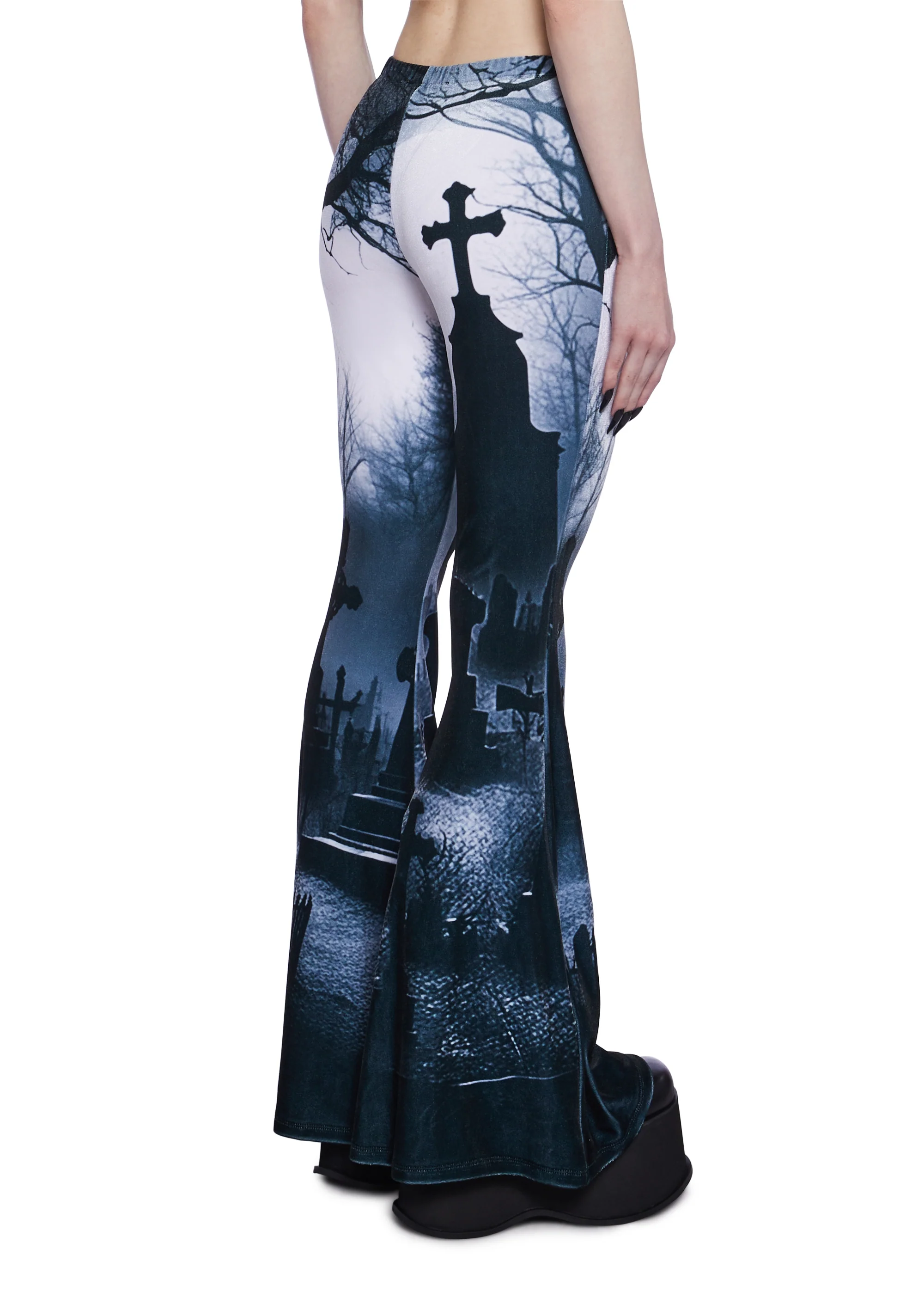 Spooky Sanctuary Flare Pants