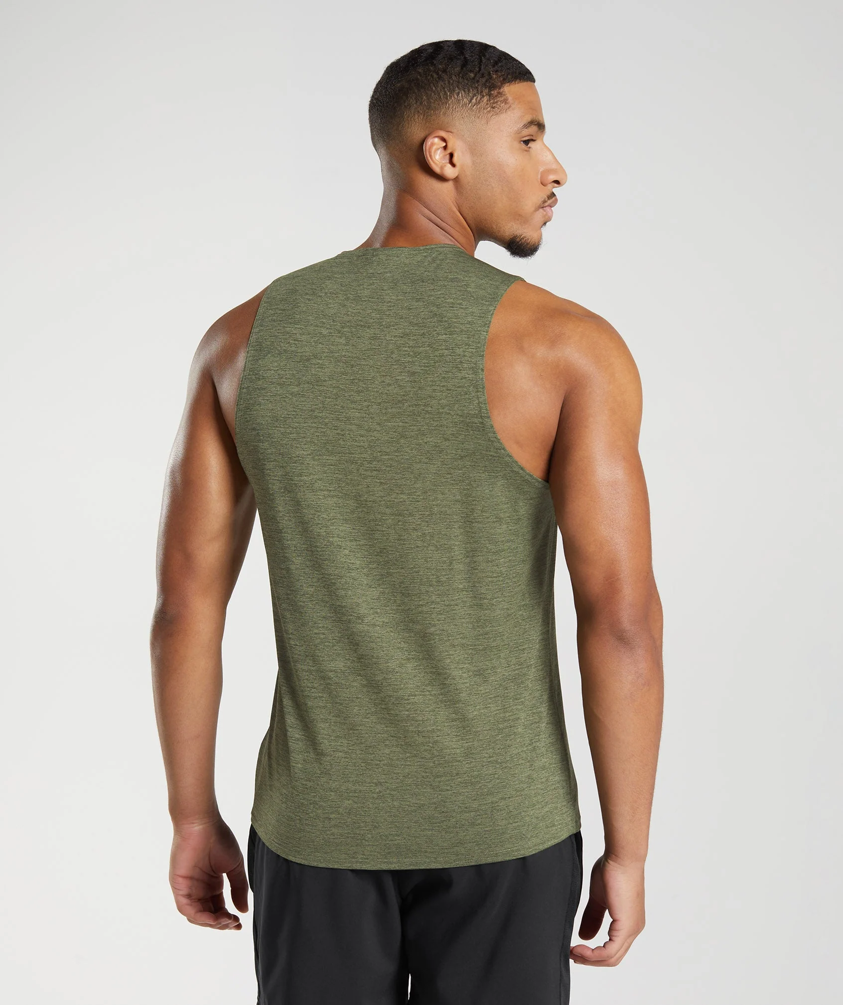 Arrival Slim Marl Tank Core Olive/Kalamata Olive Marl